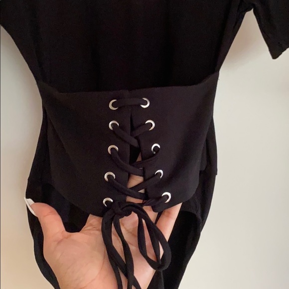 Forever 21 Tops - CORSET T SHIRT BODYSUIT
